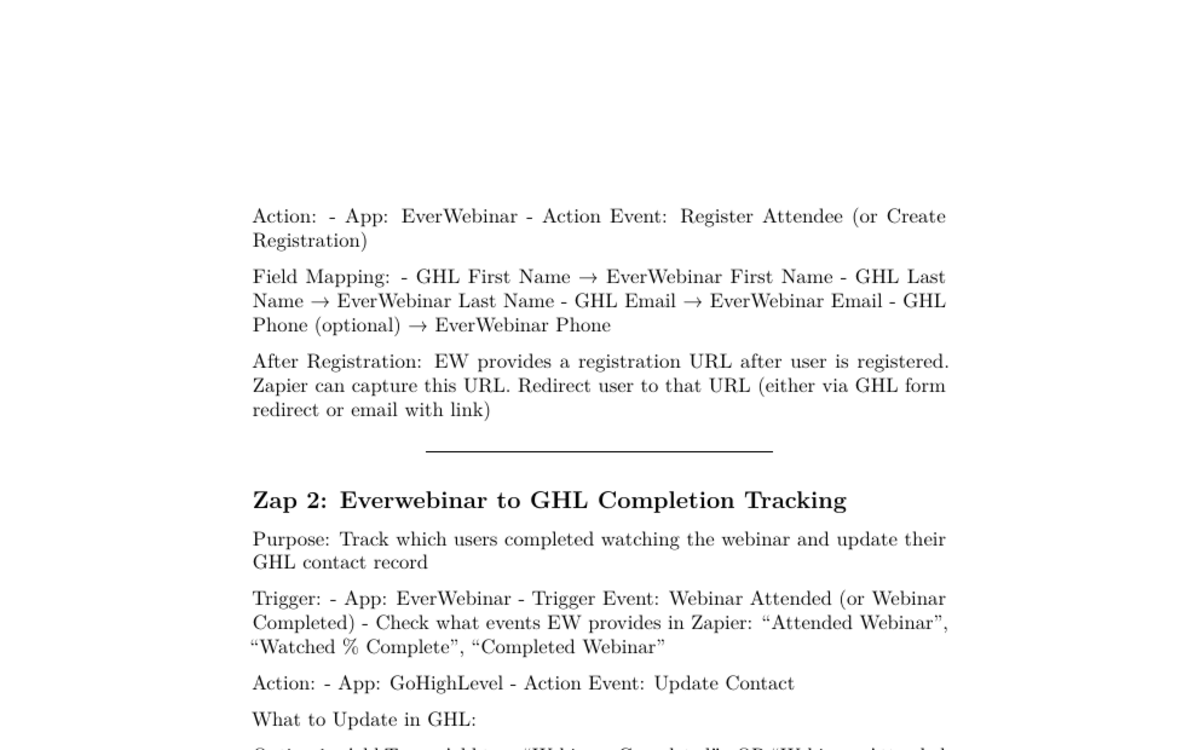 The behavioral tracking logic that tags each lead by what they did
