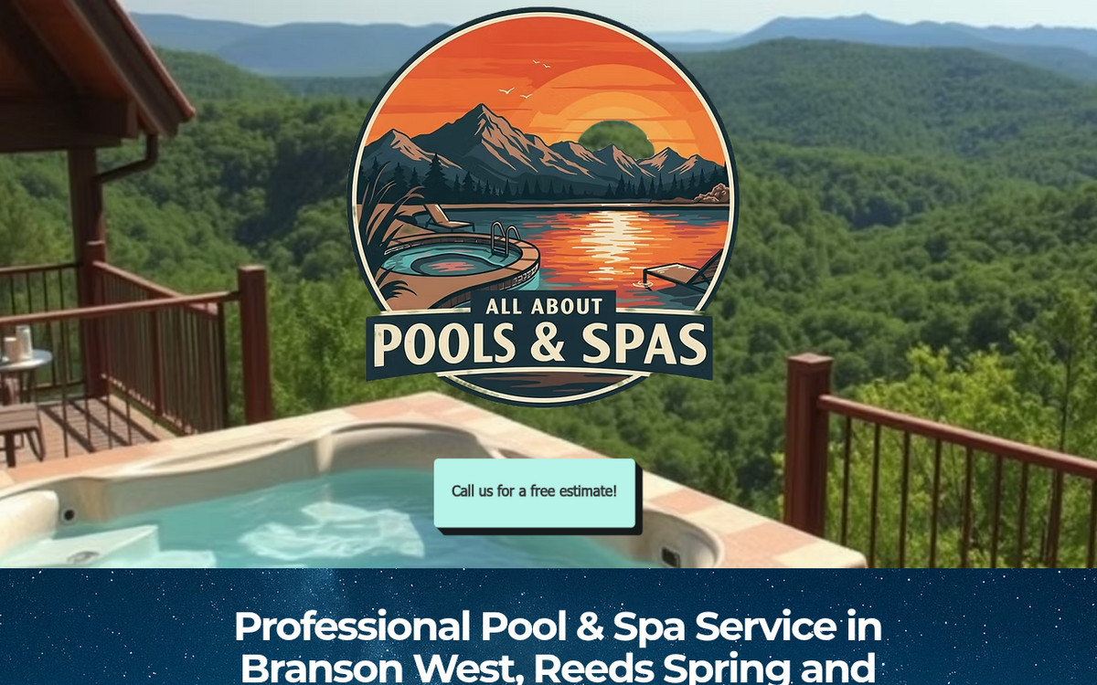 A city-specific SEO landing page for Branson West